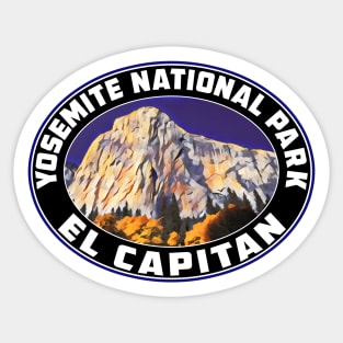 El Capitan Yosemite National Park California Sticker